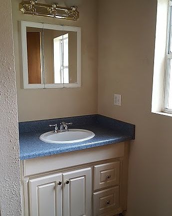 Front bathroom vanity