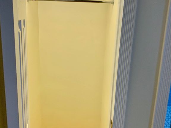 Lighted closet