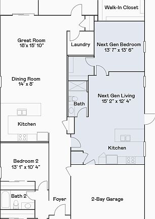 Floorplan of home-