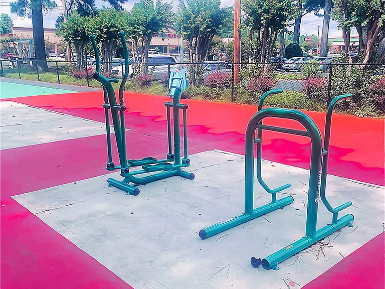 Residents Have Access To Our Outdoor Fitness Center