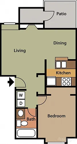 Floor plan 1A
