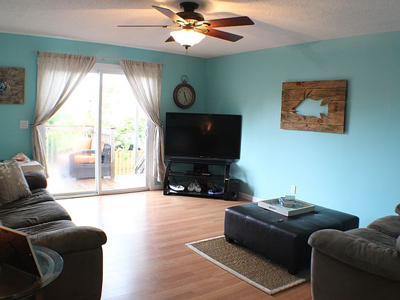 Living area leads to balcony