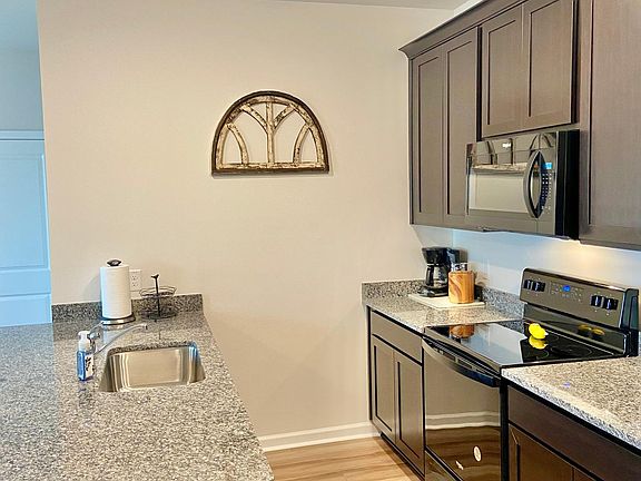 Granite counter top with deep basin SS sink