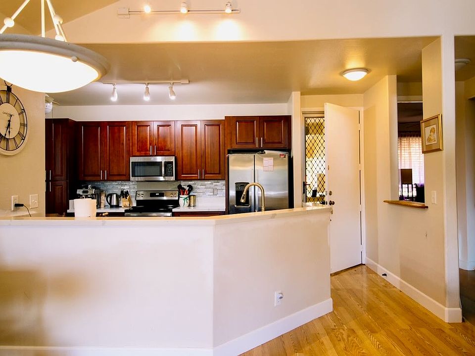 Beautiful remodeled kitchen with stainless steel appliances