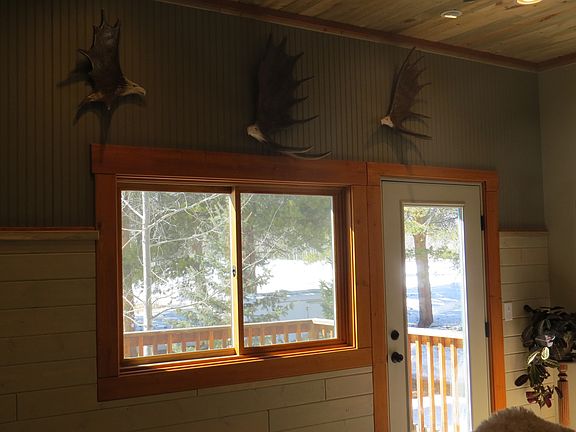 looking out m/b to deck