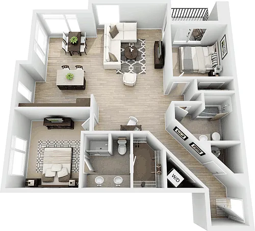 Floor plan B2