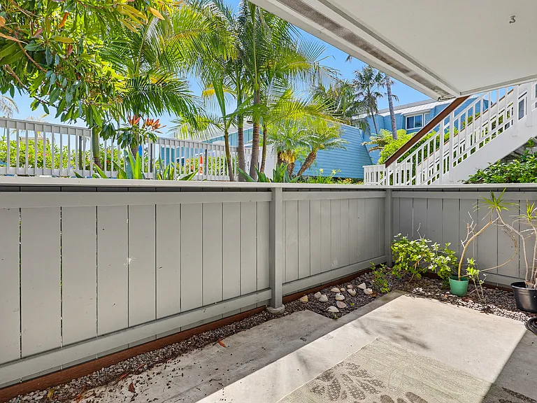 Back patio