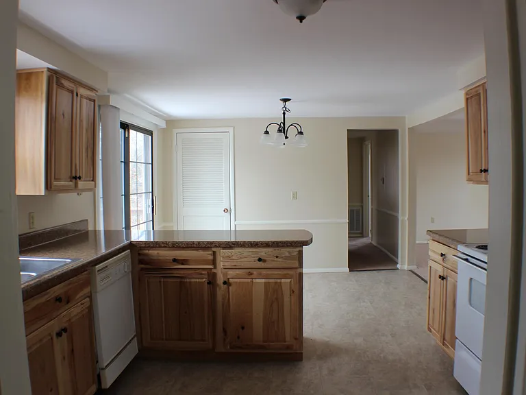 Kitchen looking into Dining area