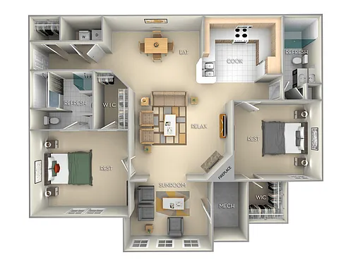 Floor plan The Plymouth