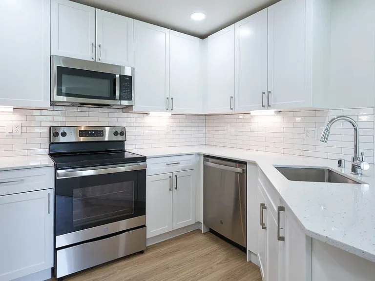 Kitchen with Stainless Steel Appliances