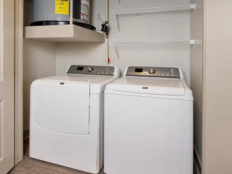 Washer and dryer in-unit