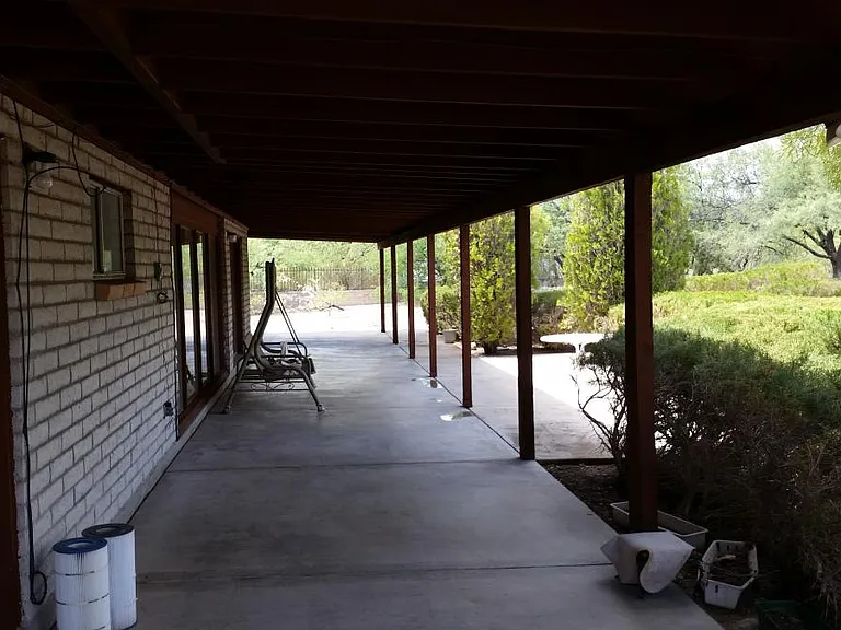 Spacious patio for outdoor activities