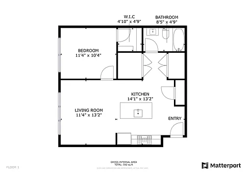 Floor plan 05 Layout Kitchen Island