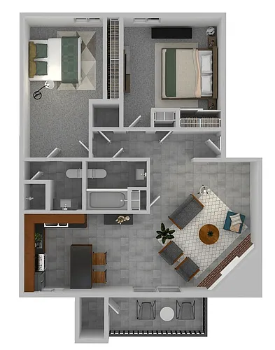 Floor plan B2