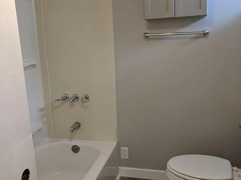 Basement bathroom