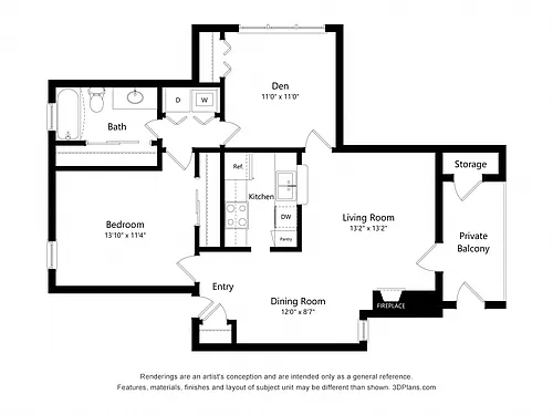 Floor plan Grapevine