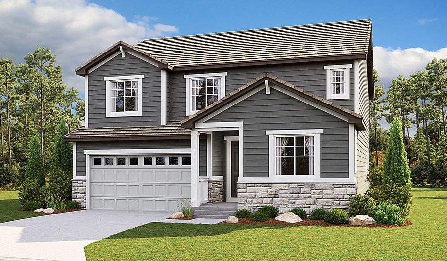 The Hopewell - Elevation A