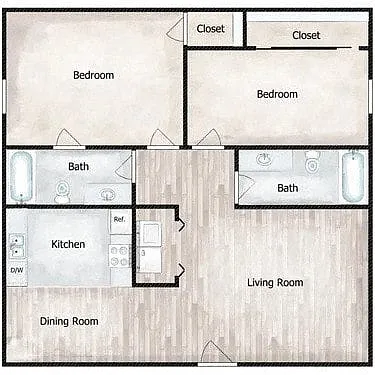 Floor plan The Earle
