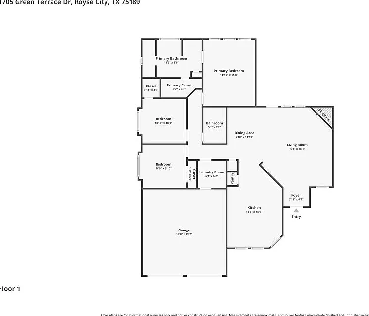 3 bed, 2.0 bath, 1473 sqft, $1,700 — Photo 2