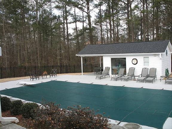 Pool and Pool House