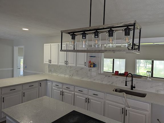 Large redone kitchen