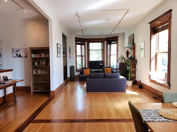 View from Dining room into Living Room