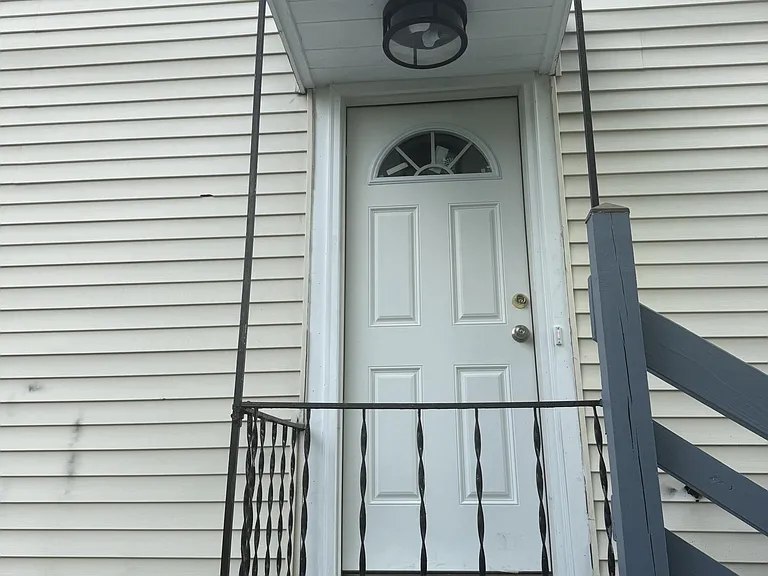 Side entrance