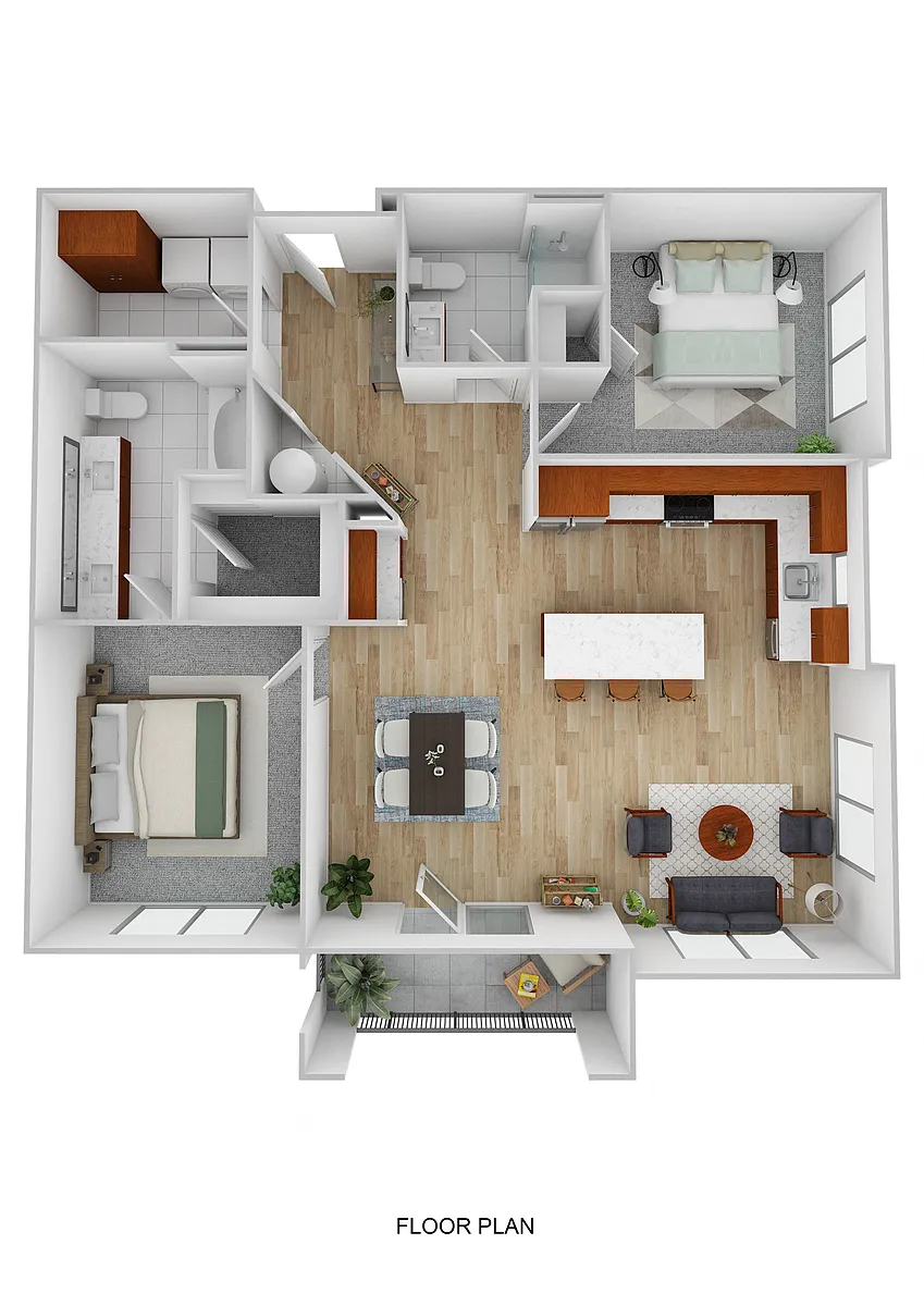 Floor plan B6