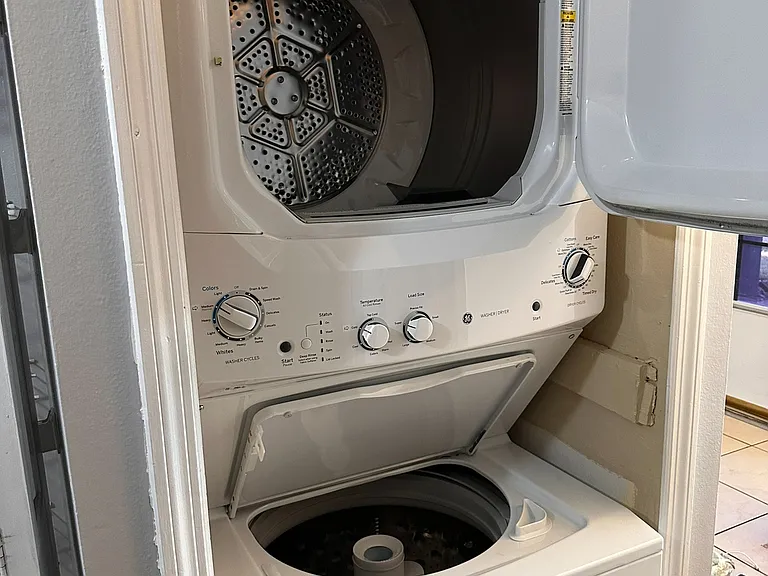 Washer and dryer