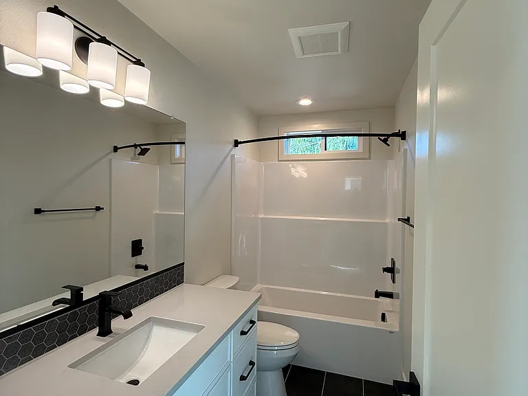 Primary bathroom.