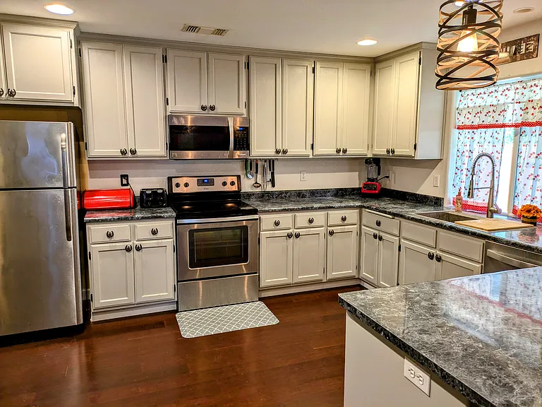 Newer appliances and lighting