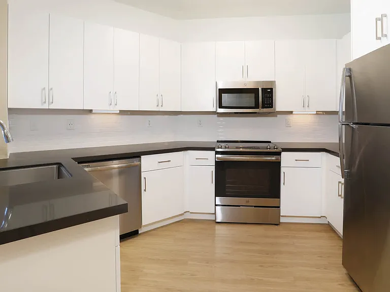 Kitchen with Stainless Steel Appliances