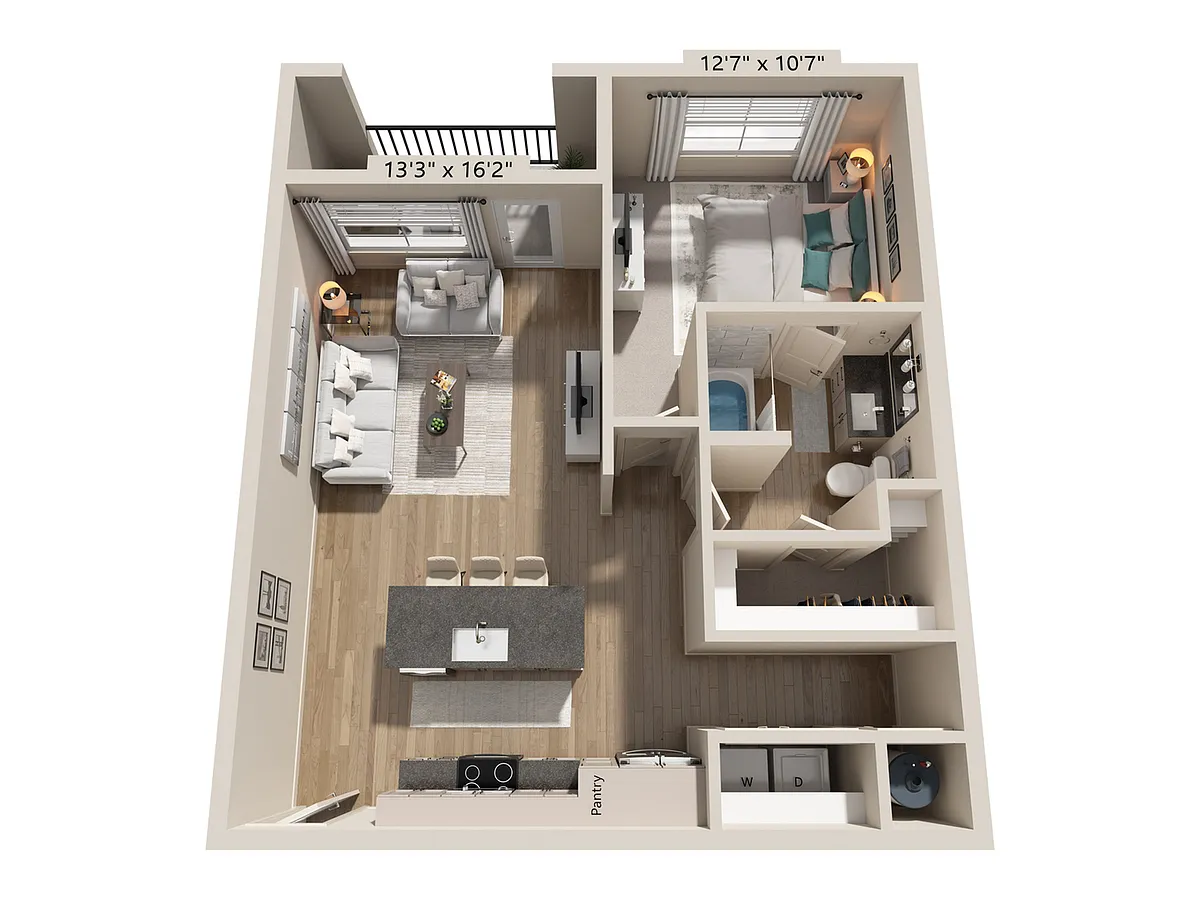 Floor plan A2B
