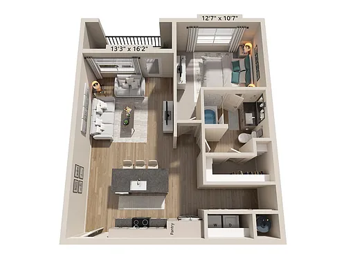 Floor plan A2B