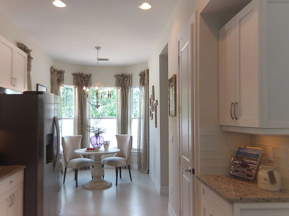 Kitchen into breakfast nook