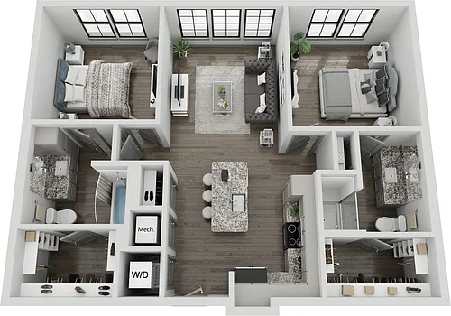 Floor plan B1