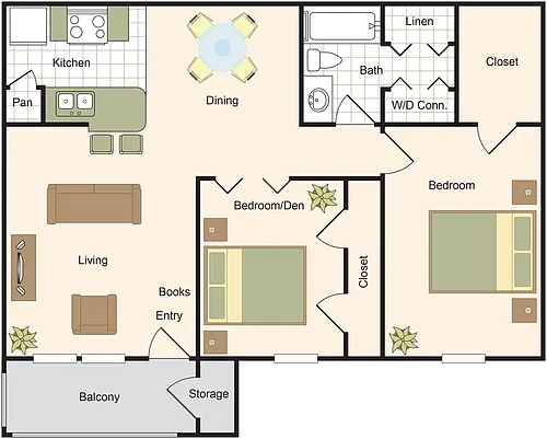 Floor plan B1