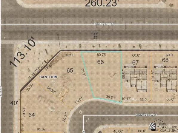 4140 E Santa Palmira St, San Luis, AZ 85349