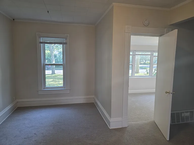 Parlor Area and View into Main Bedroom