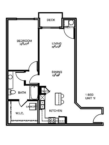 Floor plan A13A