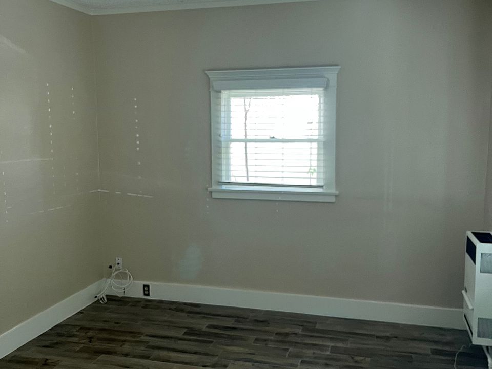 Living area with heater