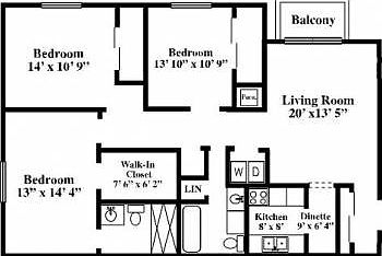2nd image of 1156 N 108th Plz APT 7