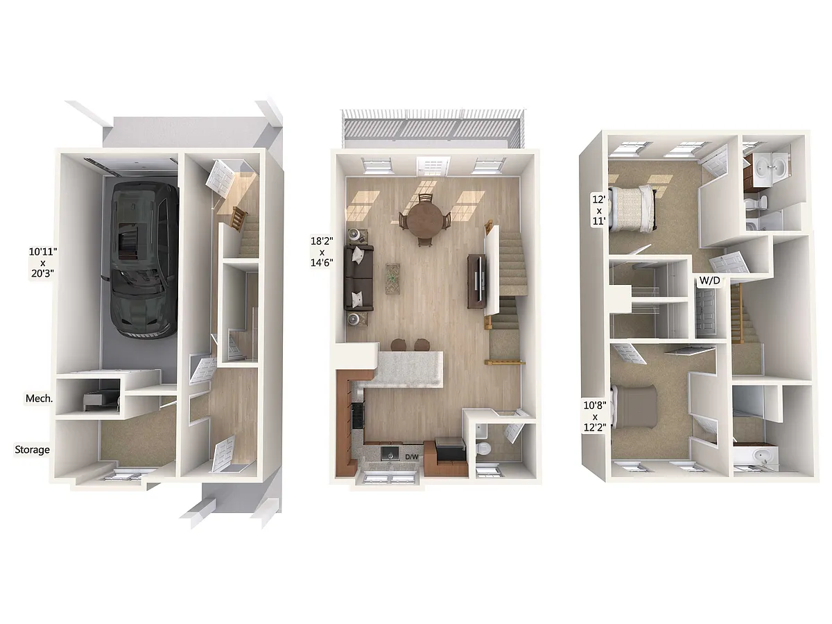 Floor plan B2T