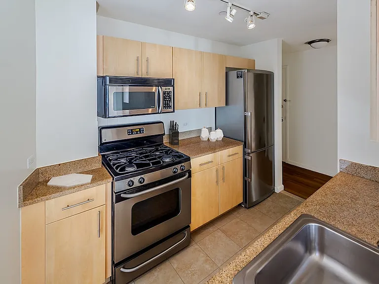 Classic Package kitchen with tile flooring