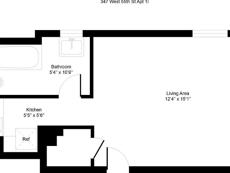 347 W 55th St #1I — Photo 9