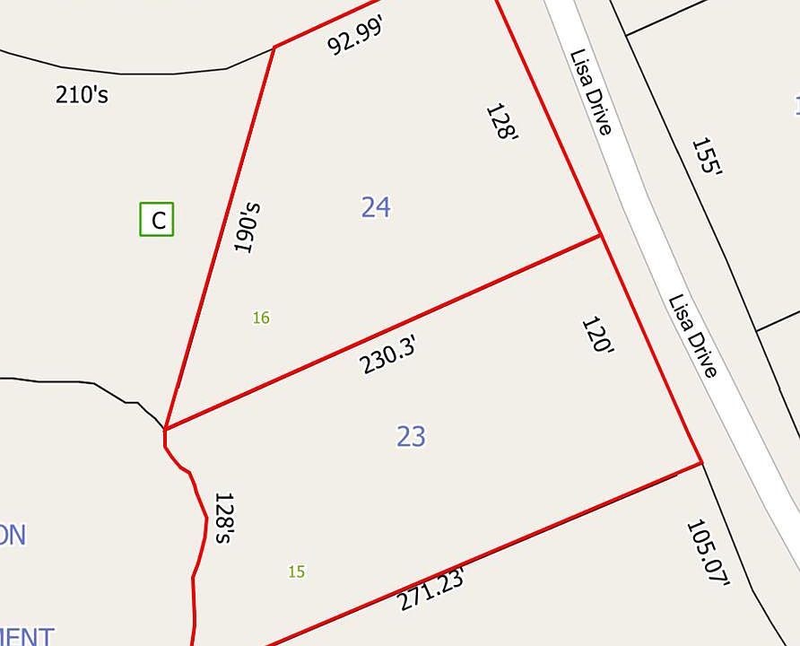 1st image of 0 Lisa Dr Lot 15 & 16