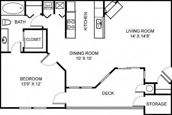 Saw Mill Village Apartments — Photo 45