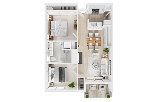 Floor plan 2x1- Special Included