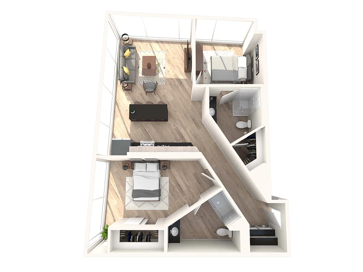 Floor plan B2