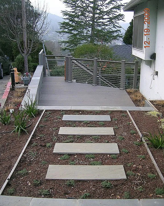 Path to Downstairs Unit